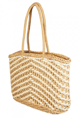 Woven Beach Tote Bag